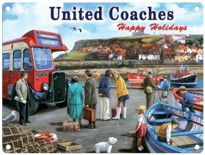 United Coaches metal sign 400mm x 300mm - Picture 1 of 1