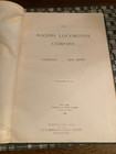 Rogers Locomotive Company 1893 Hardcover Catalog