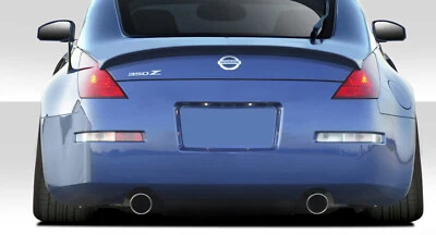 For 2003-2008 350Z Z33 2DR Coupe Duraflex V-Speed Wing Trunk Lid Spoiler - 1 Pie - Image 1 of 4