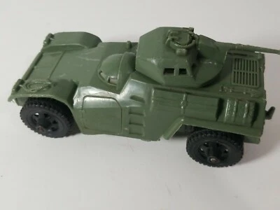 Vintage 1960s Processed Plastic US Army Military Armored Car Tank - Image 1 of 4