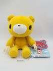 Gloomy Bear Yellow B0806 Mori Chack Chax Cube Tag 6" Plush Toy Doll Japan