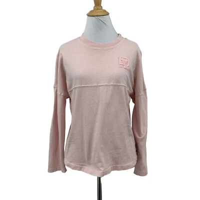 Disney Parks Walt Disney World Spirit Jersey Girls XL Pink Long Sleeve *READ - Image 1 of 4