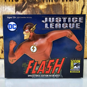 DC Justice League FLASH SPEED FORCE Bust Statue 1/650 SDCC EXCLUSICE 2017 SEALED