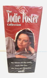 VHS Movies The Jodie Foster 3 Pack Collection The Silence Of The Lambs And More