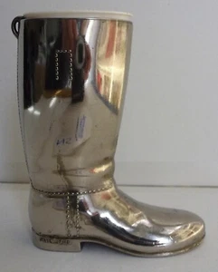 Stirrup Cup. Single Riding Boot. Plastic Liner. Plate Good - Picture 1 of 4