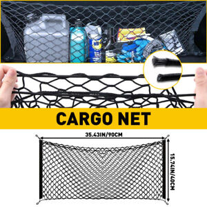 Rear Cargo Organizer Storage Car Trunk Elastic Mesh Net Holder Universal 90*40cm