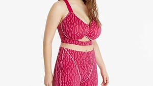 adidas x Ivy Park Medium Support Monogram Cut Out Bra (Plus Size) Size 3X H21164 - Picture 1 of 4