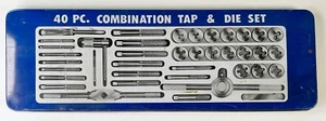 Triumph 40pc Tap and Die Set EX Cond - Picture 1 of 7
