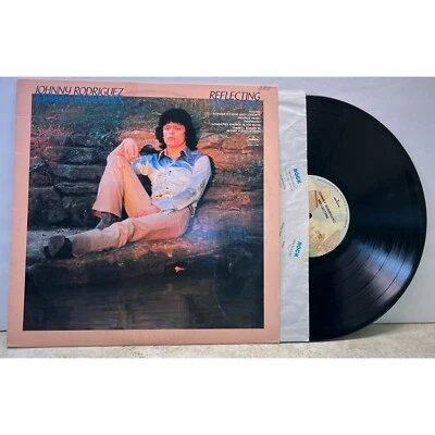 Johnny Rodriguez Reflecting Country Vinyl LP 1976 Mercury 1110 VG+ - Image 1 of 4