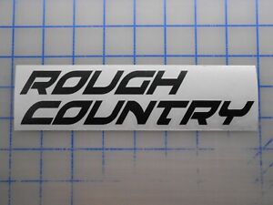 Rough Country Sticker 3" 5" 7.5" 11" Suspension Lift Shocks Silverado Sierra 