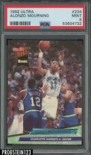 1992 Fleer Ultra #234 Alonzo Mourning Hornets RC Rookie PSA 9 MINT