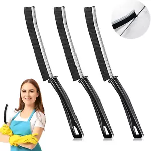3Pcs Crevice Cleaning Brush Tool, Grout Brush Cleaning Supplies, Bathroom Cleani - Picture 1 of 6