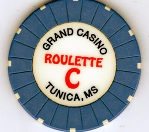 Riverboat: Grand Casino Roulette Table C Purple; Tunica, Mississippi - Picture 1 of 2
