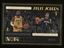 2022-23 Panini Noir #271 Lebron James Paolo Banchero RC Metal Frame 3/11