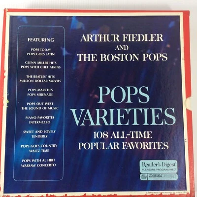 Arthur Fiedler and The Boston Pops Pops Varieties Vinyl Record LP Lot 9 LPs - Image 1 of 4