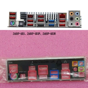 For Gigabyte GA-Z68XP-UD3 & GA-Z68XP-UD3P Shield IO I/O Backplate Motherboard - Afbeelding 1 van 1