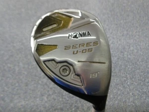 HONMA GOLF BERES U-06 Hybrid Utility 19deg Flex-SR 2STAR ARMRQ X 47 With H/C F/S - Picture 1 of 6