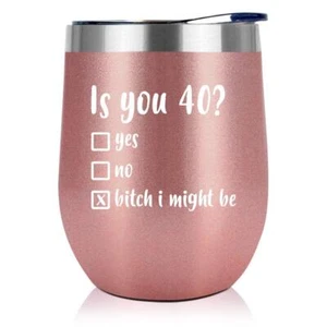 40th Birthday Gifts For Women 40th Birthday Decorations For Women Her 40 Year Ol - Picture 1 of 9