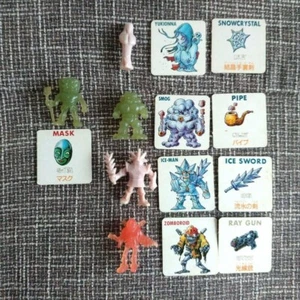 NECLOS FORTRESS figure mini doll Lot 5 retro monster rare card Japan m546 - Picture 1 of 19
