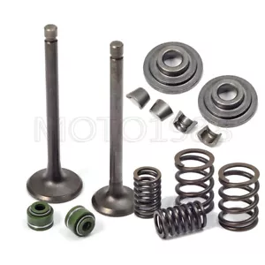 Intake Exhaust Valves with Seals Spring for Honda XR75 XR80 XR100 XR80R XR100R - Picture 1 of 12