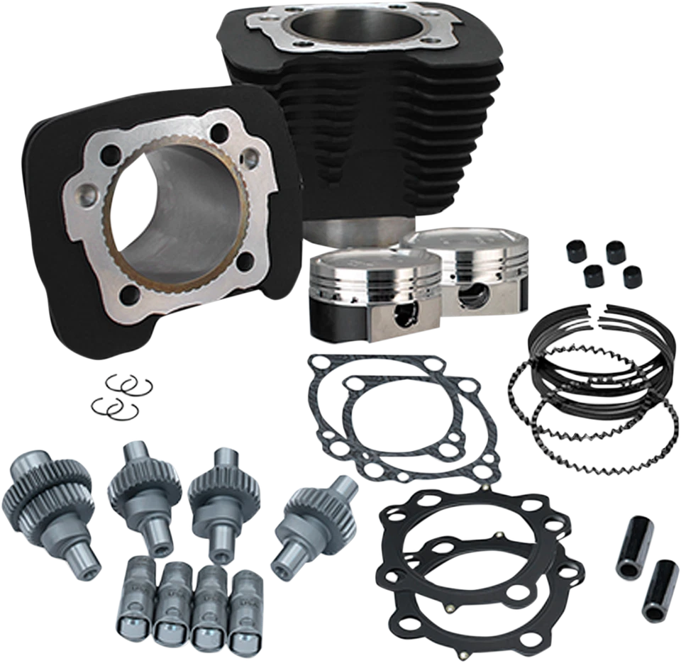 2009-2021 for Harley Iron 883 XLN S&S CYCLE Hooligan Kit 883-1200 Black 910-0699 - Image 1 of 1