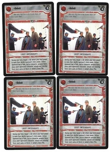 Ambush x4 8/10 LP+ Decipher Star Wars SWCCG Cloud City LCCA-01 - Picture 1 of 1