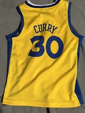 golden state warriors kids Youth Jersey Stephen Curry Yellow Small Nba Sports