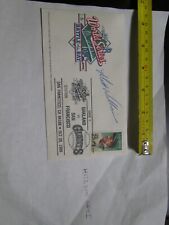 Matt Williams Signed First Day Cover Envelope JSA Auction Certified 