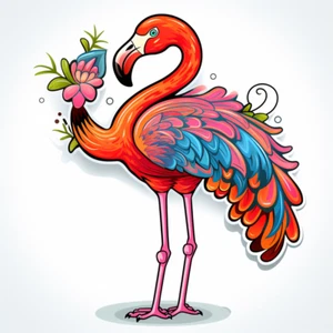Autoaufkleber Sticker Flamingo Aufkleber - Picture 1 of 1
