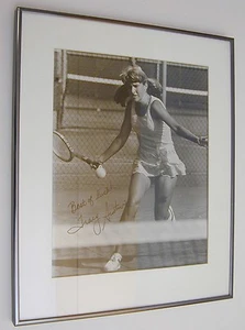Tracy Austin Signed and Inscribed Framed Photograph - Framed - Teenage Superstar - Picture 1 of 10