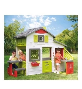 Smoby Neo Friends Casa de Juegos y Cocina Exterior Niños Casa Jardín Patio Juego - Imagen 1 de 5