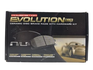 PowerStop 17-2302 Power Stop Front Z17 Low-Dust Ceramic Brake Pads+Hardware - Imagen 1 de 8