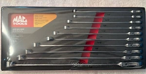 Mac Tools 10 Pc. SAE XL 12 Pt. Double Box End Flex Head Ratcheting Wrench Set - Picture 1 of 11