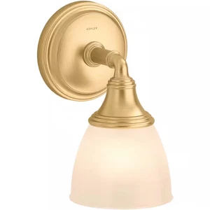 Kohler Lighting 10570 Devonshire 9" Tall Bathroom Sconce Brushed Moderne Brass - Picture 1 of 5