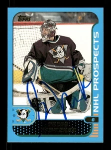 Gregg Naumenko Autographed 2001-02 Topps Card #308 Anaheim Mighty Ducks - Picture 1 of 2