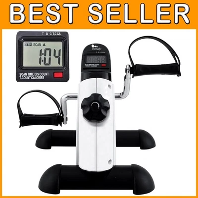 Compact Pedal Exerciser with Adjustable Resistance - Image 1 of 4