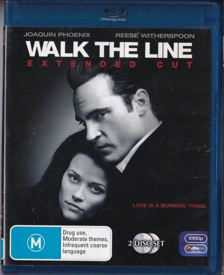 Walk The Line - Region B - Blu-ray - Free Postage - image 1 of 2