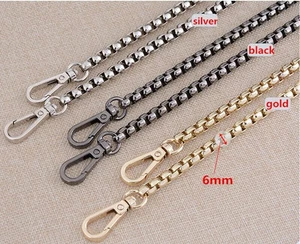 Metal Shoulder Crossbody Handbag Replacement Purse Box Chain Bag Strap - Picture 1 of 8