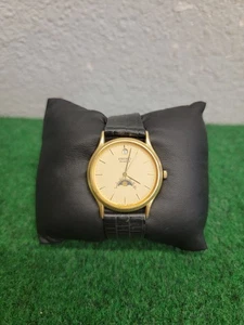 Vintage 80s Seiko Moon phase Quartz Men's Watch 6F22-7000 👁  - Picture 1 of 19