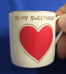Lefton Mini-Mug To My Sweetheart #1638 - Picture 1 of 8