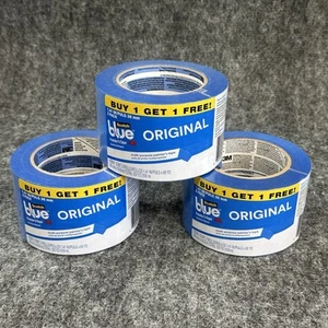 Blue Painter's Tape Scotch 3M Lot of 3-2-Packs Original 1.41 Inches x 60 Yards - Picture 1 of 7