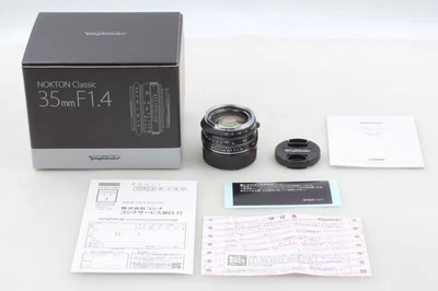 [Nuevo] Voigtlander NOKTON clásico 35 mm F1.4 II SC VM de Japón - Imagen 1 de 4