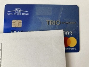 Expired Fifth Third Bank MasterCard Credit Card Trio 5/3 - Picture 1 of 1