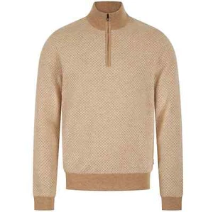 BOSS H-ELTORINO HALF ZIP KNIT JUMPER - Picture 1 of 3