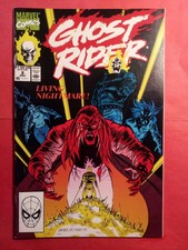 Ghost Rider #8 (December 1990) Living Nightmare Marvel Comics