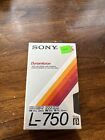 Sony - ES L-750 Dynamicron Betamax Blank Tape - New Sealed