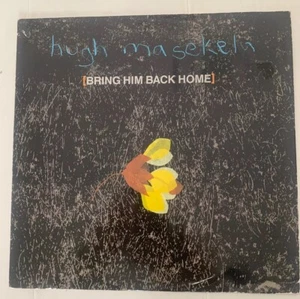 Hugh Masekela RARE 12" Vinyl Single Record Bring Him Back Home Remix Trumpet - Picture 1 of 4