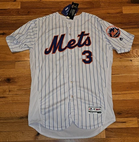 Curtis Granderson New York Mets Jersey Authentic Flex Base sz 44 NWT Auto Flex Cover