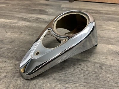 Kawasaki VN800 800 Vulcan Classic Fuel Gas Tank Speedometer Chrome Cover OEM * - Image 1 of 4