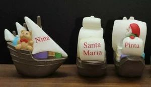 Hallmark Merry Miniatures Nina, Pinta and The Santa Maria  - Bild 1 von 7